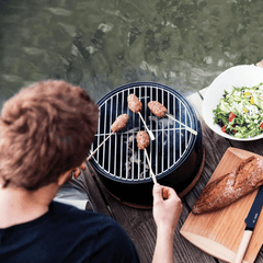 BergHoffBergHOFF Leo Portable Tabletop Barbecue Charcoal Grill, Black 2415601