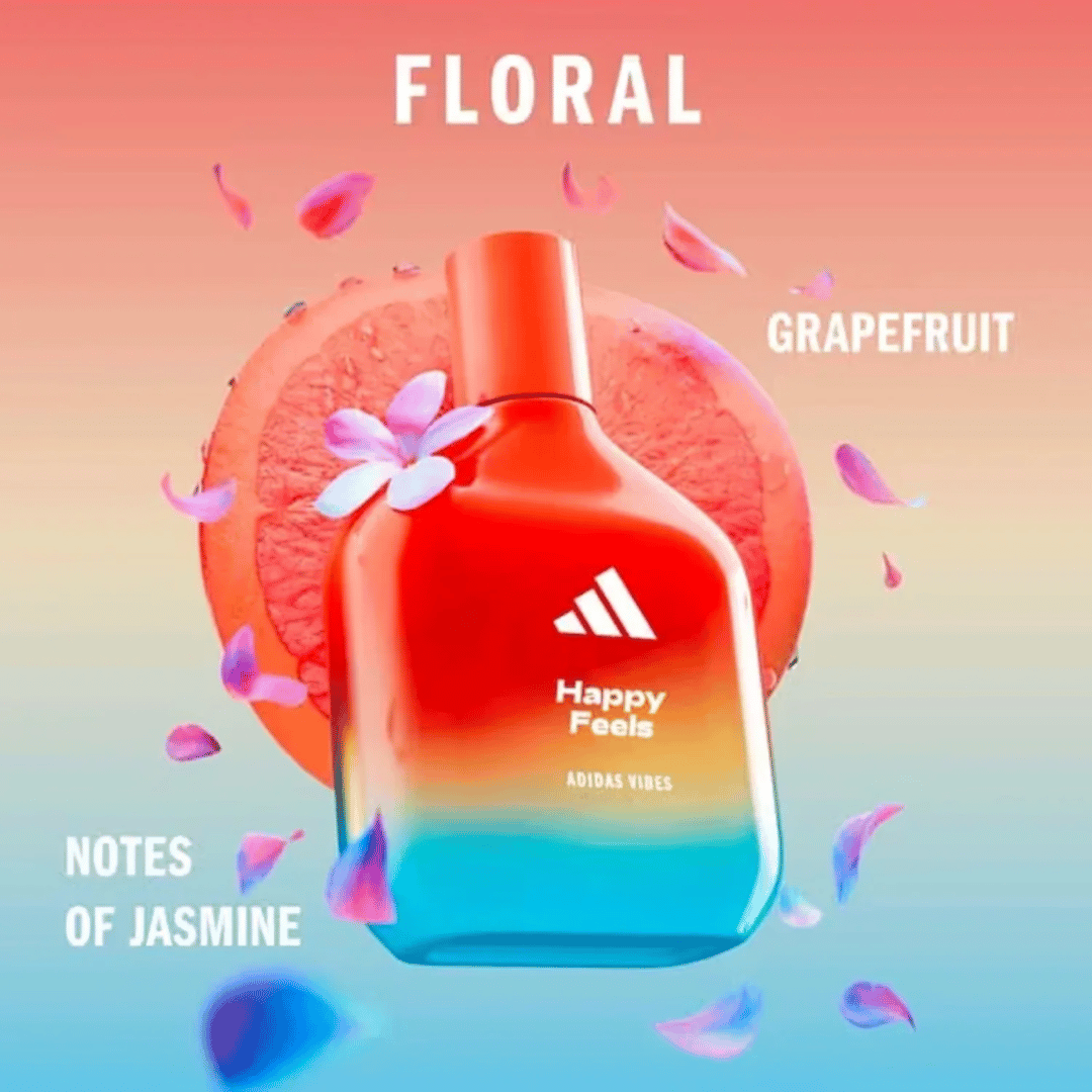 Adidas Vibes Happy Feels EDP 100ml