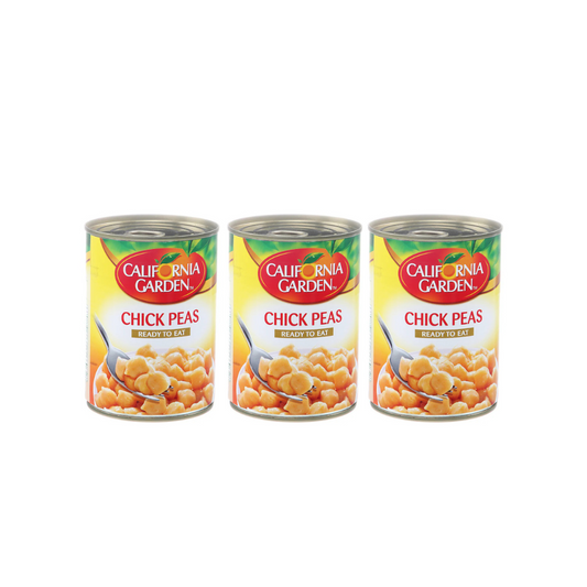 California Garden Chick Peas 400g, 3 @ 15% OFF