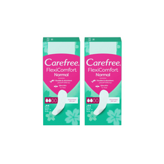 Carefree Flexi Comfort Normal Unscented 44s, 1 + 1  Free