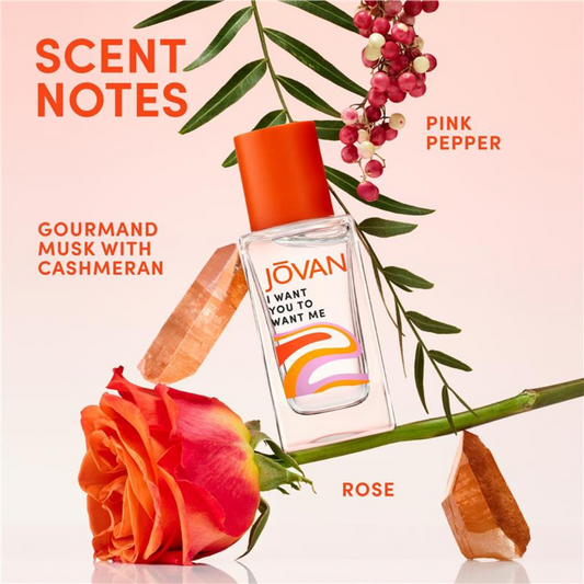 Jovan I Want You To Want Me Sensual Musk Eau De Parfum 100ml