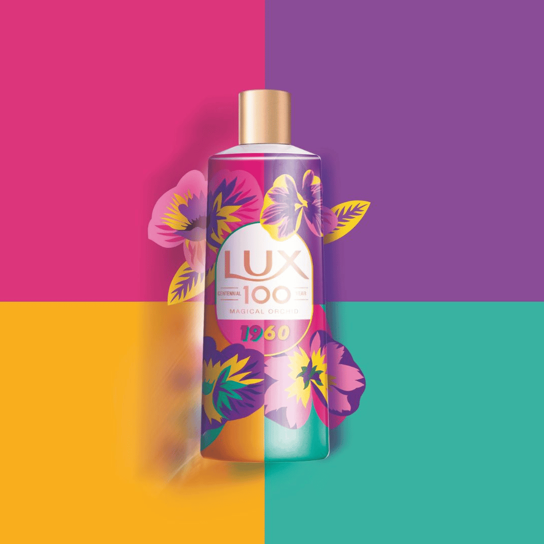 Lux Shower Gel Magical Beauty 1950, 100 Years Limited Edition, 500ml
