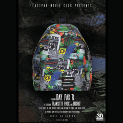 Eastpak Day Pak'R JP Print, Medium, Laptop & Bottle Holder, EK0A5BG44T31