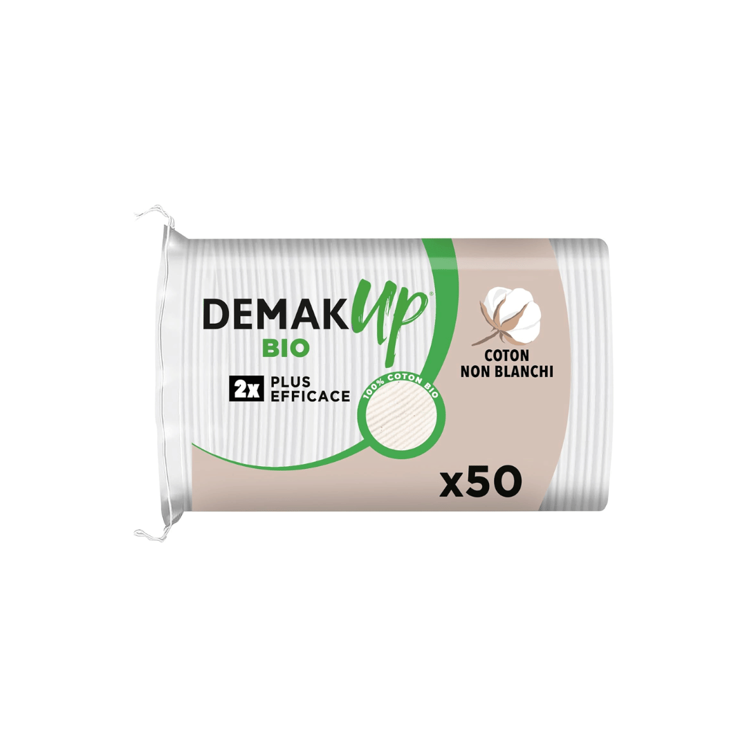 Demak'Up Organic Cotton Pads Adapt Bio, x50
