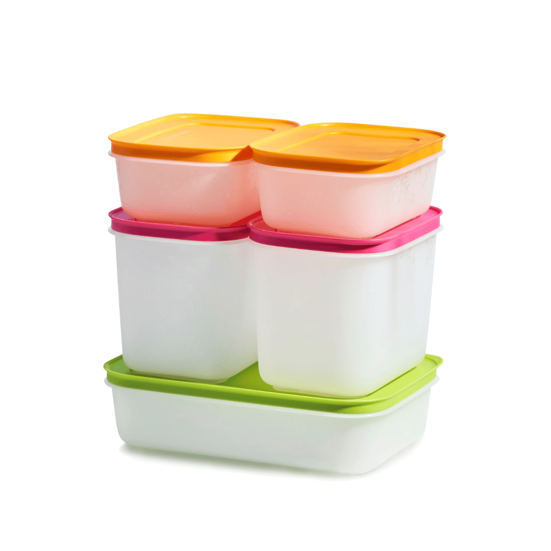 Tupperware Freezer Mates II Starter, Set of 5