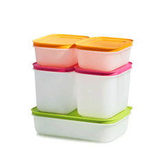 Tupperware Freezer Mates II Starter, Set of 5