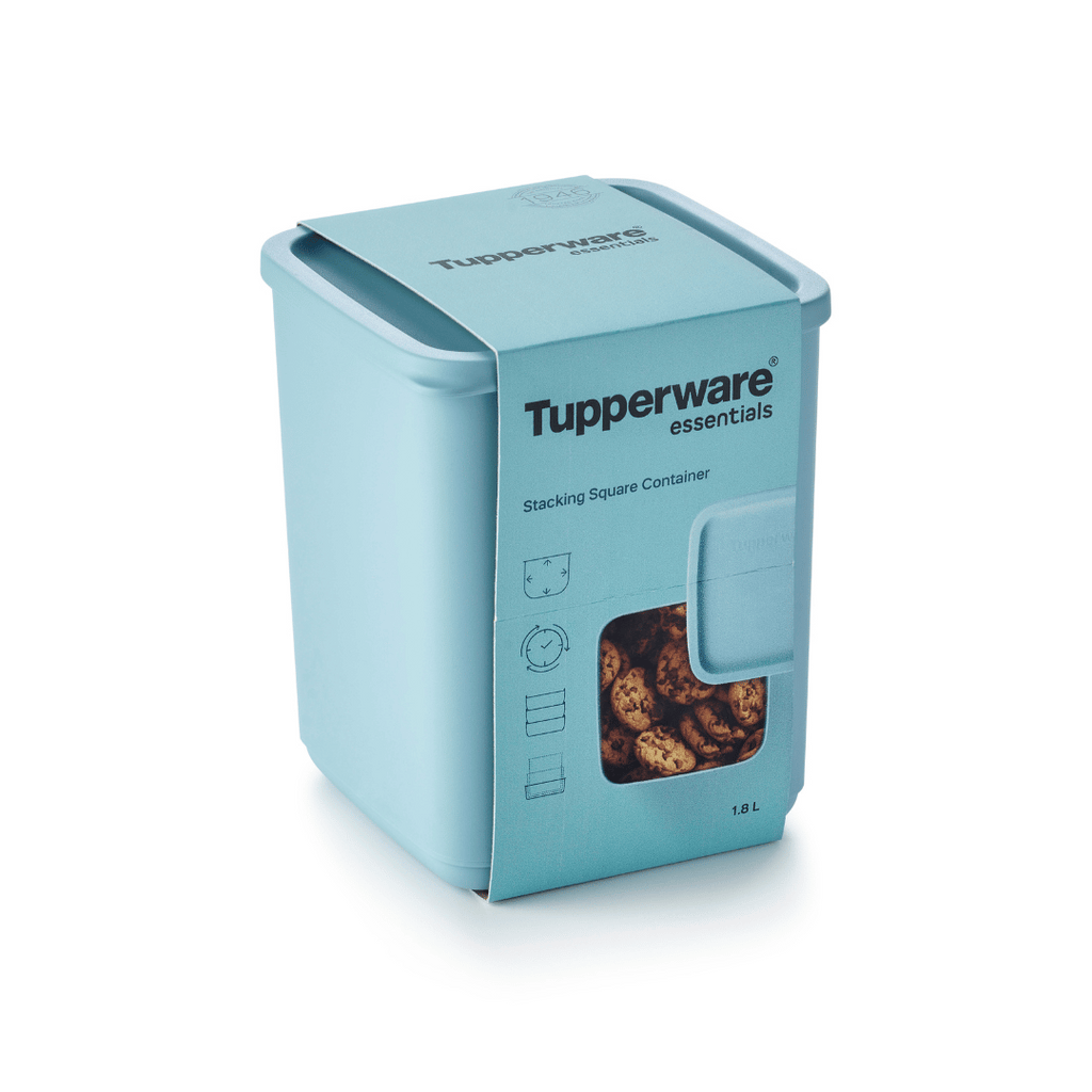 Fattal Online - Buy Tupperware Cubix Square 5 - 1.8L Dolphin - RET in ...