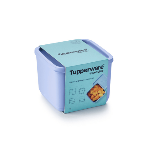 Fattal Online - Buy Tupperware Stacking Square Container - 1L Blubr ...