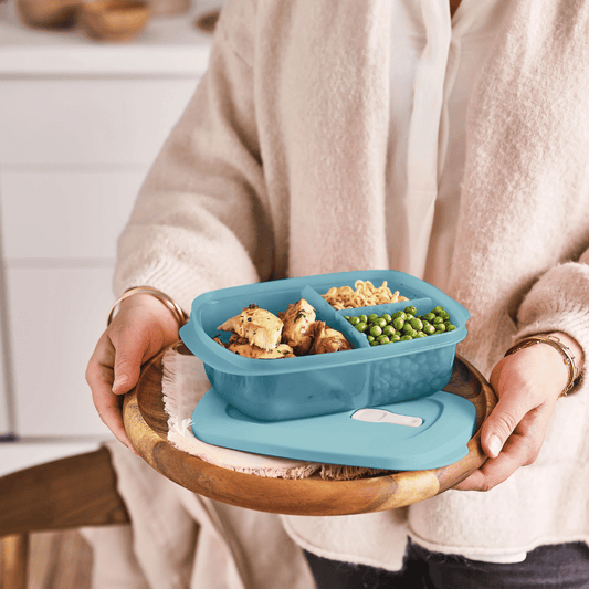 Tupperware CrystalWave® GenII Microwave Divided Container 1L, Dolp-Ret