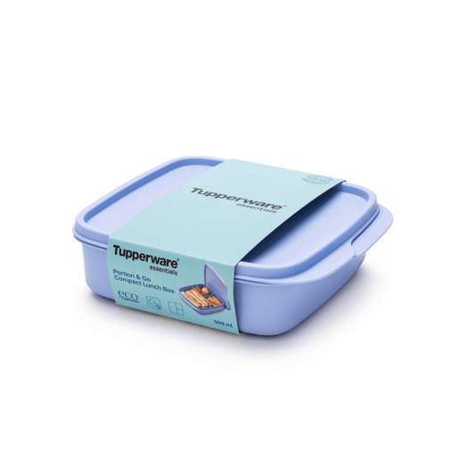 Tupperware Eco+ Div Lunch Box 550ml Bl-Ret