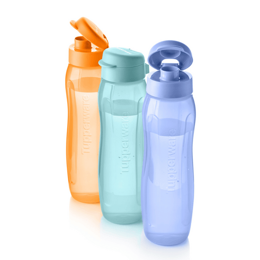 Tupperware Eco+ Bottle GII 750ml, Pack of 2 + 1 Free