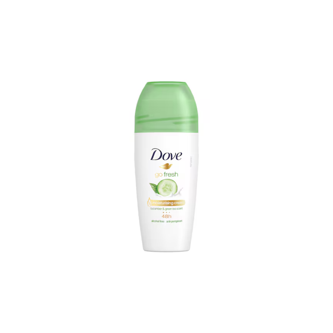 Dove Go Fresh Antiperspirant Roll-On Cucumber Scent, 50ml