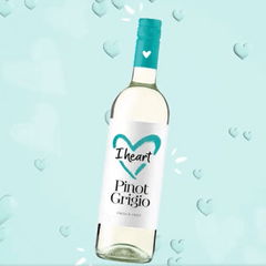 I Heart Pinot Grigio White Wine 75cl