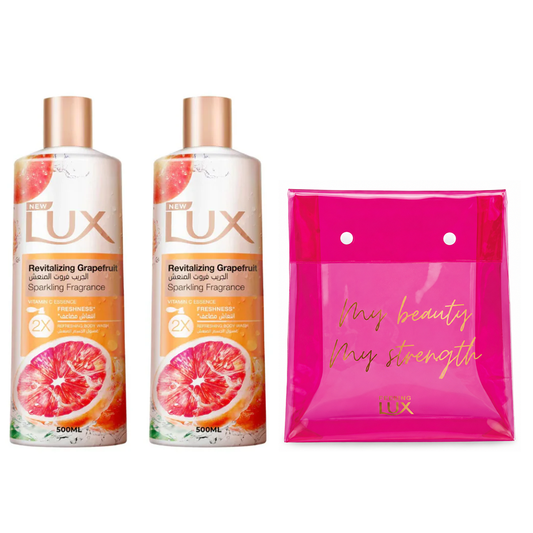 Lux Body Wash Grapefruit Revitalizing 500ml, 2 @ 15% OFF