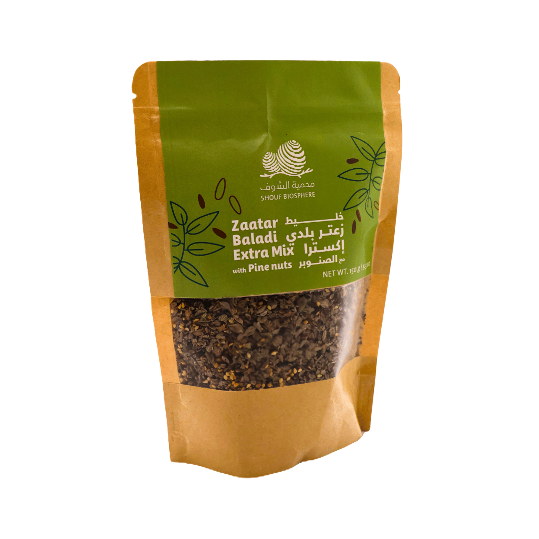 Shouf Biosphere Zaatar Baladi Extra Mix with Pine nuts 150g