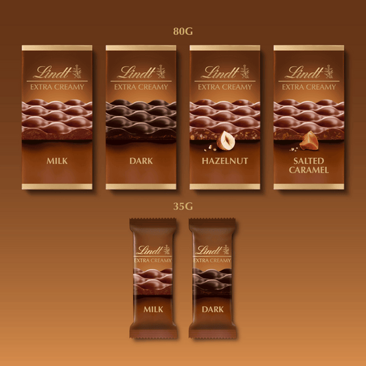 Lindt Extra Creamy Dark Chocolate 35g