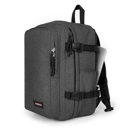 Eastpak Cabin PAK'R Black Denim, Medium, Laptop & Bottle Holder, EK0A5BKD77H