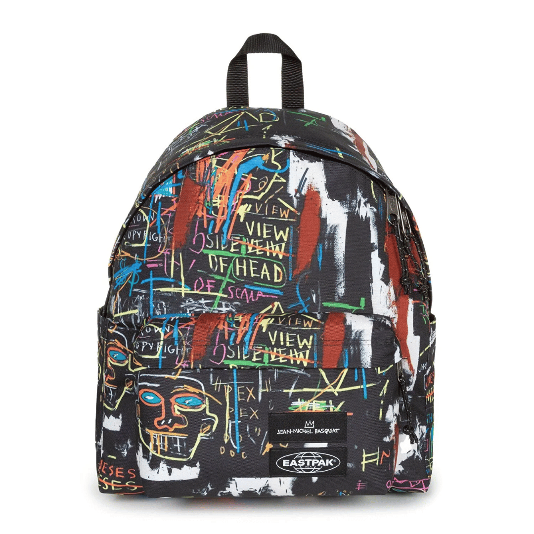 Eastpak Day Pak'R Basquiat Kings of Egypt 2, Medium, Laptop & Bottle Holder, EK0A5BG44Y3