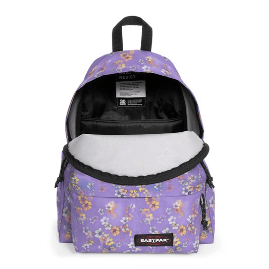Eastpak Day Pak'R Flora Fade Lilac, Medium, Laptop & Bottle Holder, EK0A5BG47V2