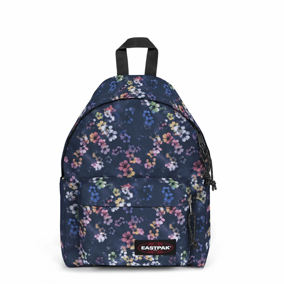 Eastpak Day Pak'R Flora Fade Navy, Medium, Laptop & Bottle Holder, EK0A5BG47V1