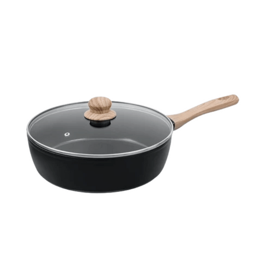 Pyrex Cook & Care Deep Frypan with Lid 28 cm CR28DF6