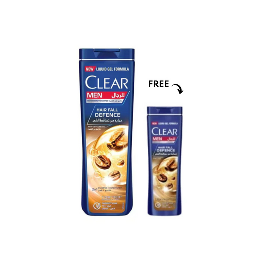 Clear Anti-Dandruff Men Shampoo Hairfall Defense 360ml + 180ml Free