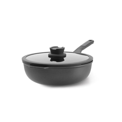 Berghoff 3950596 Covered Wok Pan Non-Stick Stone+ 28cm