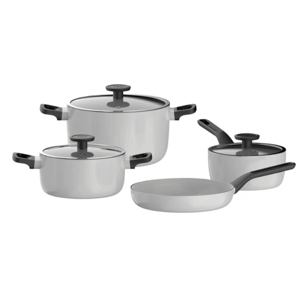 Berghoff Leo Glints 7 pcs Ceramic Nonstick Cookware Set, Spirit 3950615085