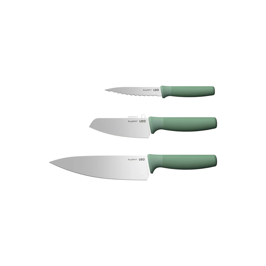 Berghoff 3950529 3-pc specialty knife set Forest