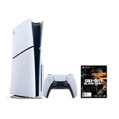 PlayStation PS5 Slim Console, Call Of Duty BO6 STD MAU CFI-2016A01Y