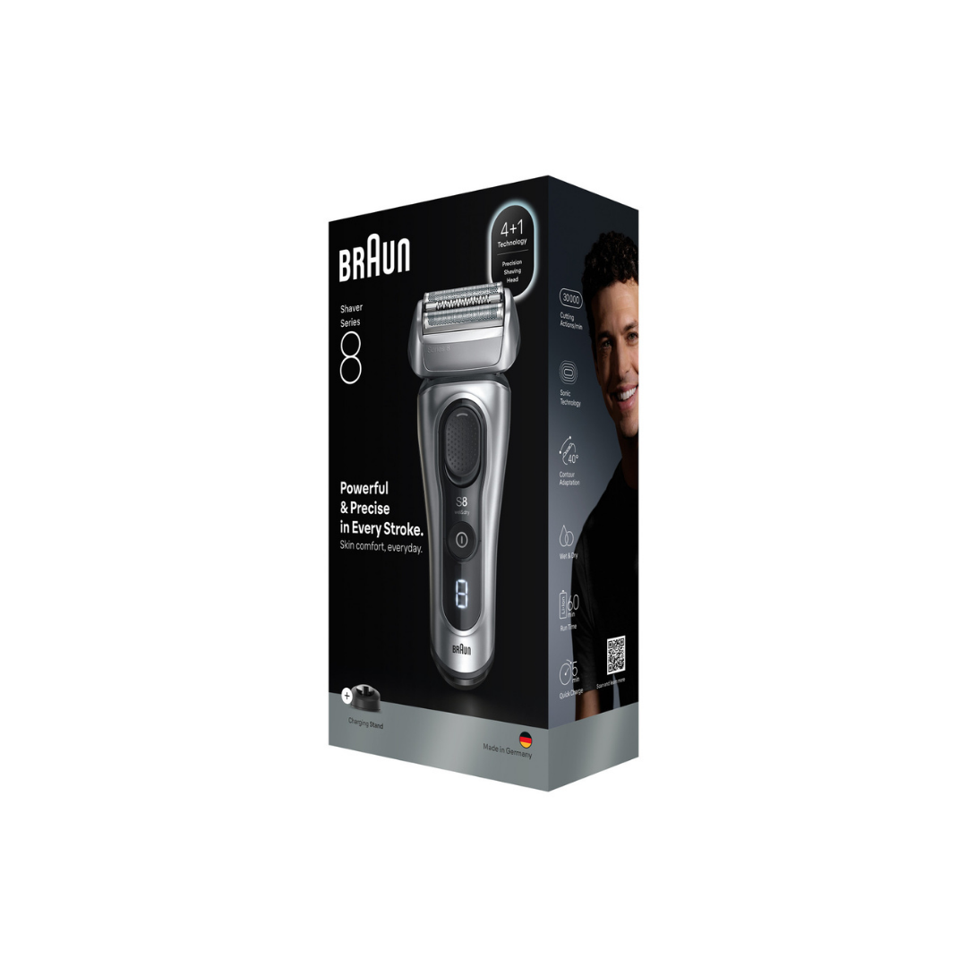 Braun Series 8 Silver Shaver 8617S