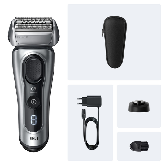 Braun Series 8 Silver Shaver 8617S