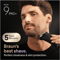 Braun Series 9 Black Shaver, Wet & Dry, 9610S