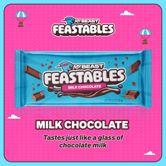 Feastables MrBeast Milk Chocolate Bar, 60g