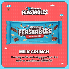 Feastables MrBeast Milk Chocolate Crunch Bar, 60g