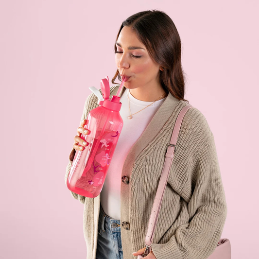 Tupperware Eco+ Aquavibe Bottle Pink 2L