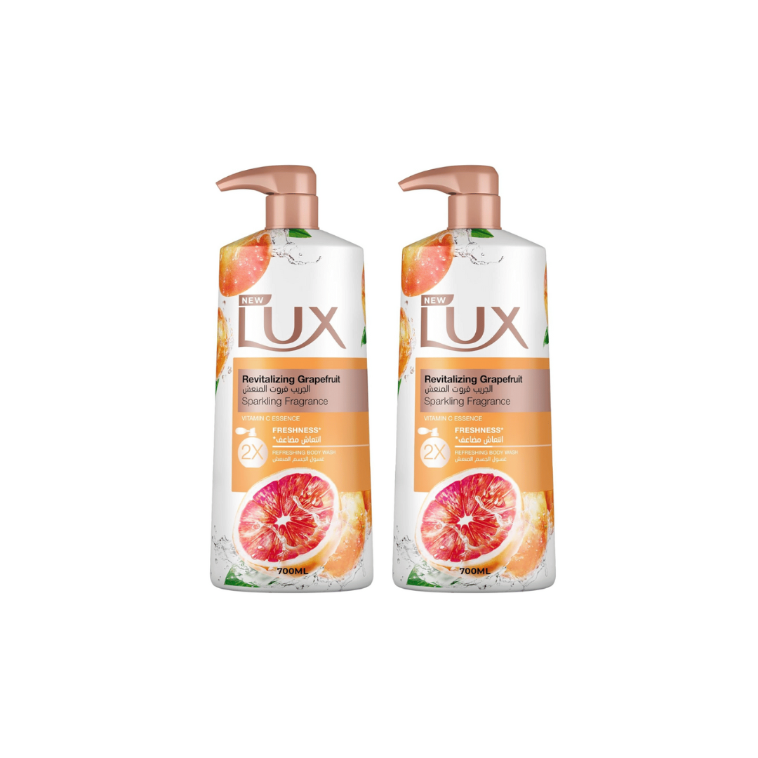 Lux Revitalizing Body Wash Grapefruit with Vitamin C, 700ml, 2 @ 15% OFF