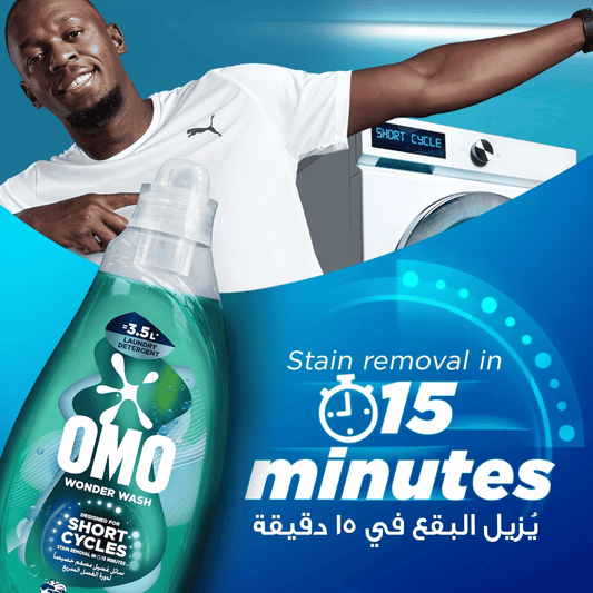 Omo Wonder Wash Liquid Odor Defy 1480ml