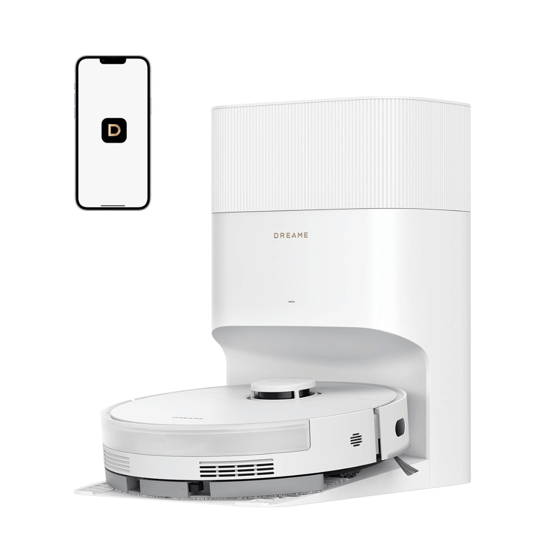 Dreame D20 Plus Robot Vacuum & Mop, White