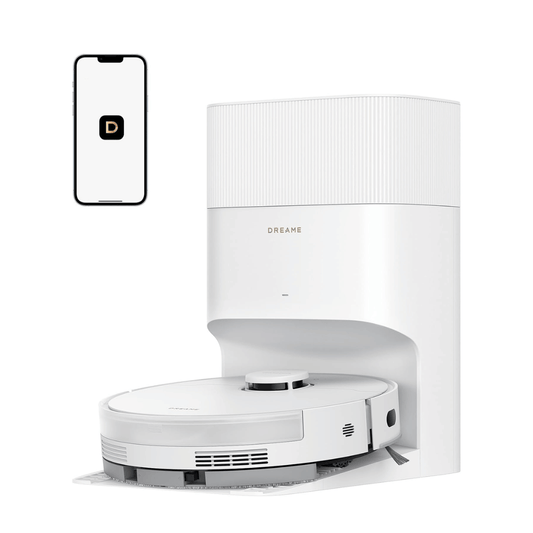 Dreame D20 Plus Robot Vacuum & Mop, White