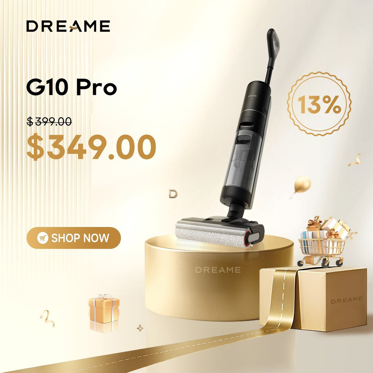 Dreame G10 Pro Wet & Dry Stick Vaccum