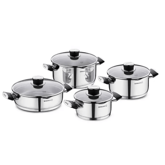 Korkmaz A2087 Pera 8 pcs Cookware Set