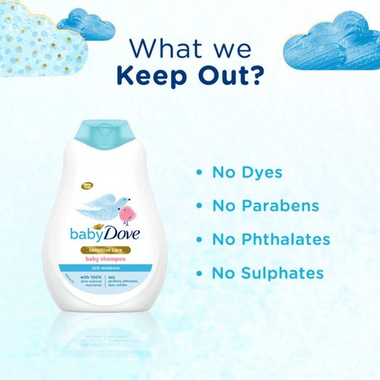 Dove Baby Shampoo Tear Free Rich Moisture 400ml