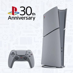 PlayStation PS5 Slim Console 30th Anniversary Edition, 1 Year Warranty, CFI-2016 B3XD