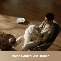 Dreame F10 Robot Vacuum and Mop Cleaner, White