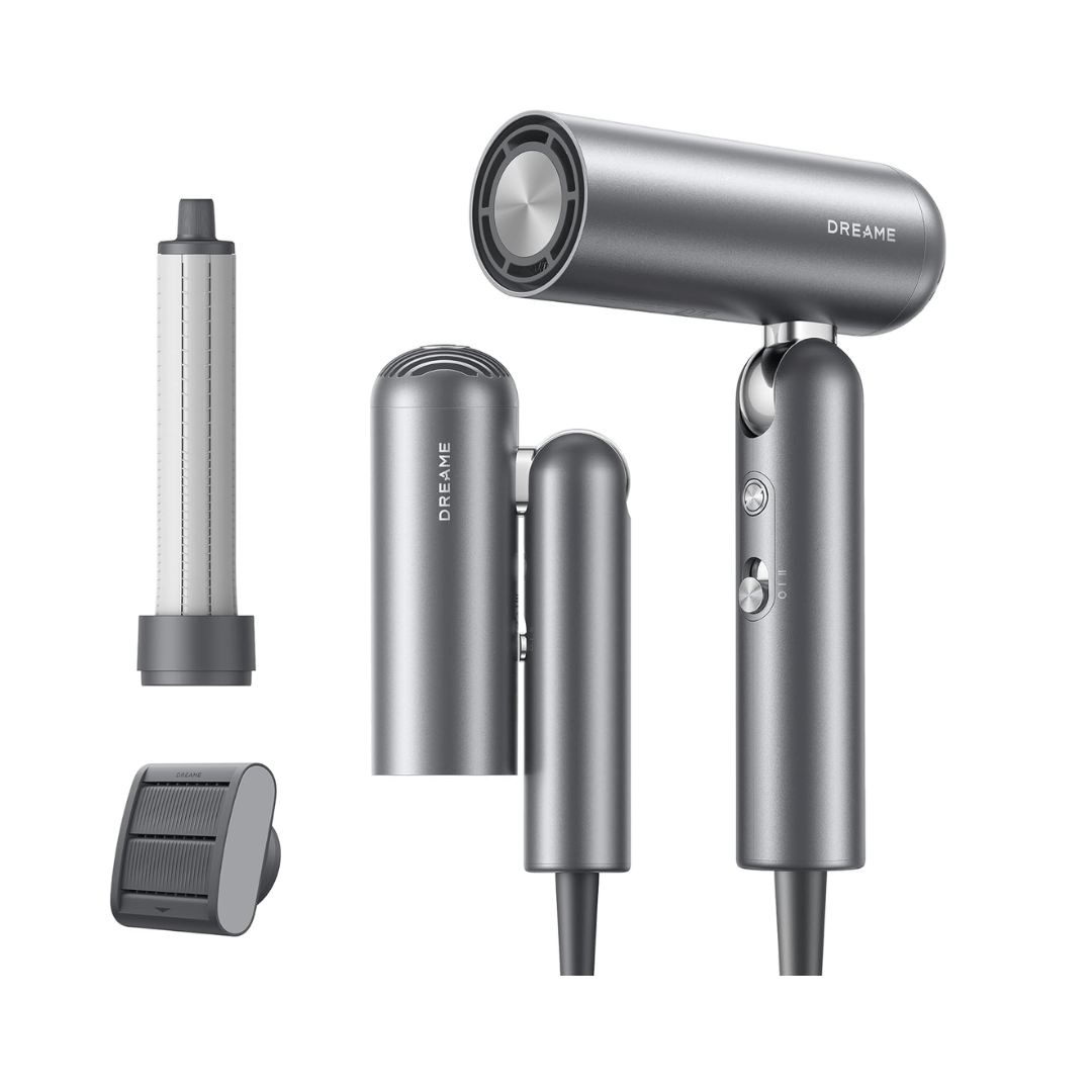 Dreame Hair Dryer High Speed, Pocket, Grey