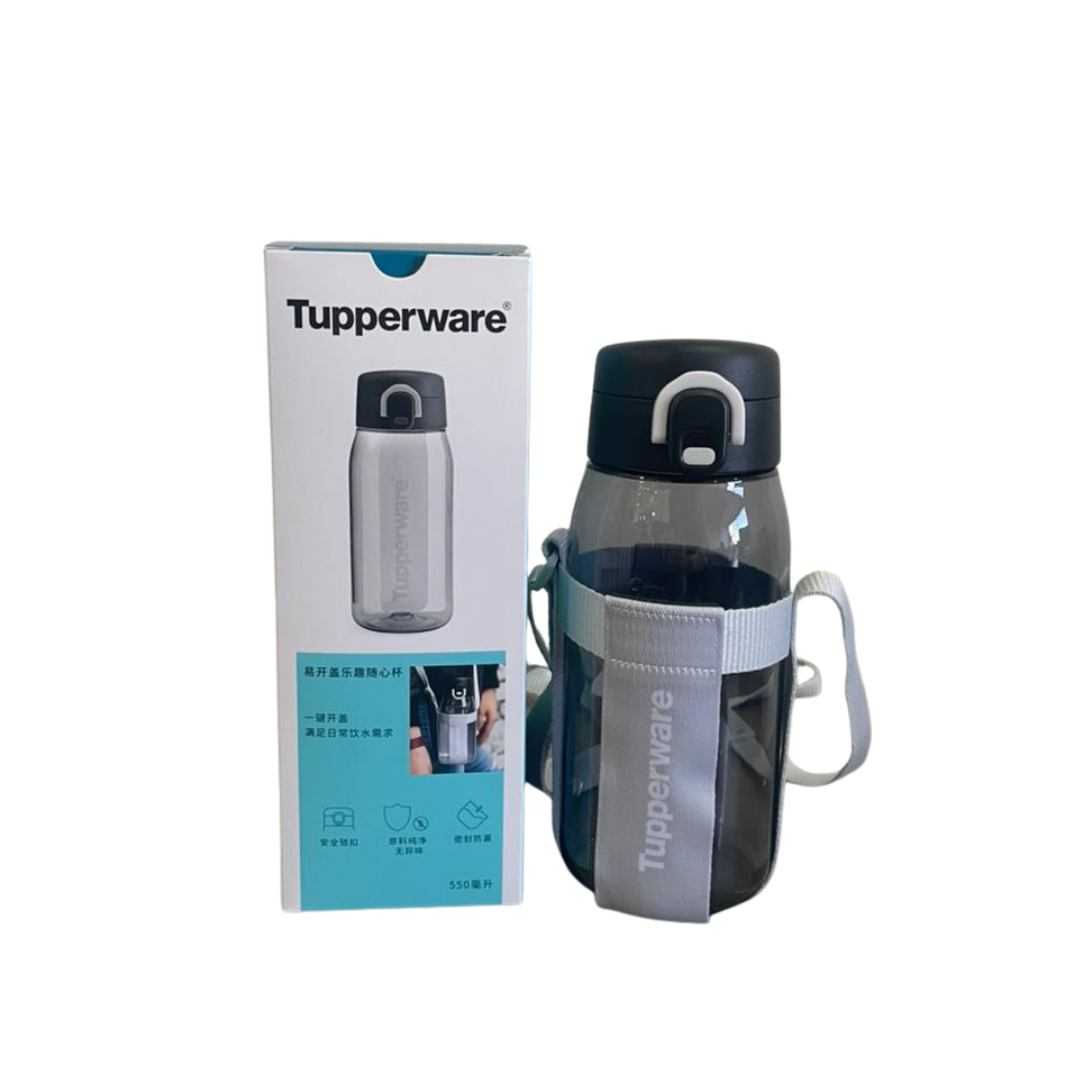 Tupperware Lohas Flask 550ml Black