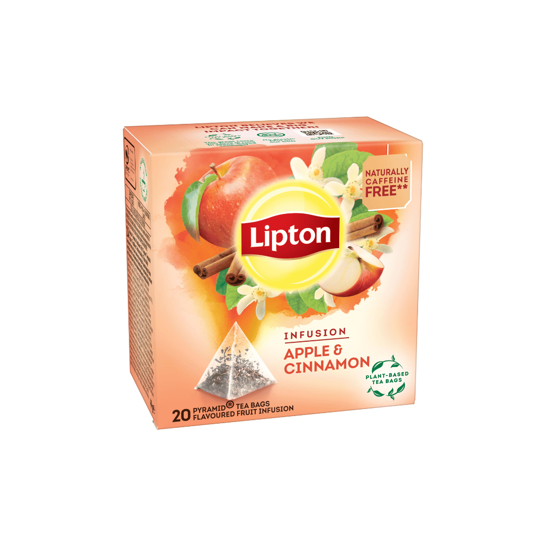 Lipton Apple & Cinnamon Green Tea, Pyramide 20s