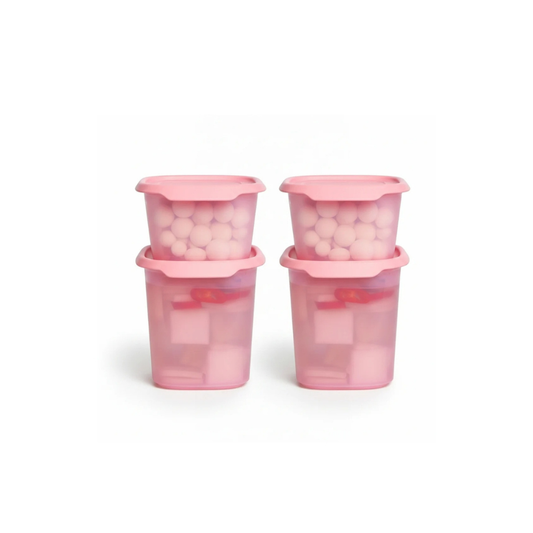 Tupperware OTF Small Square Set of 4