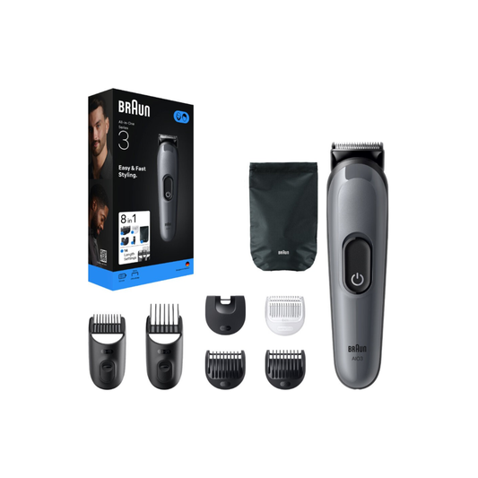 Braun All-in-One Series 3 Easy & Fast Styling Trimmer 8 in 1  AIO3540